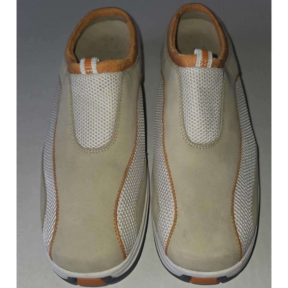 Cole Haan Women's Slip On Sneakers Sz 8.5B Mesh and Leather ~EUC ~